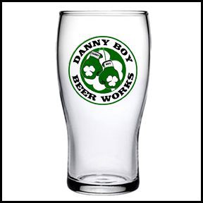 Danny Boy Beer Works Pint Glass